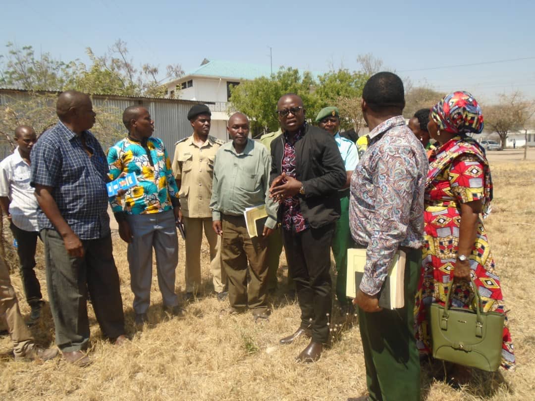 Honorable Anthony Mavunde visiting one of our youth empowerment project in Kishapu. With the assistance of youths are establishing green houses for horticulture.